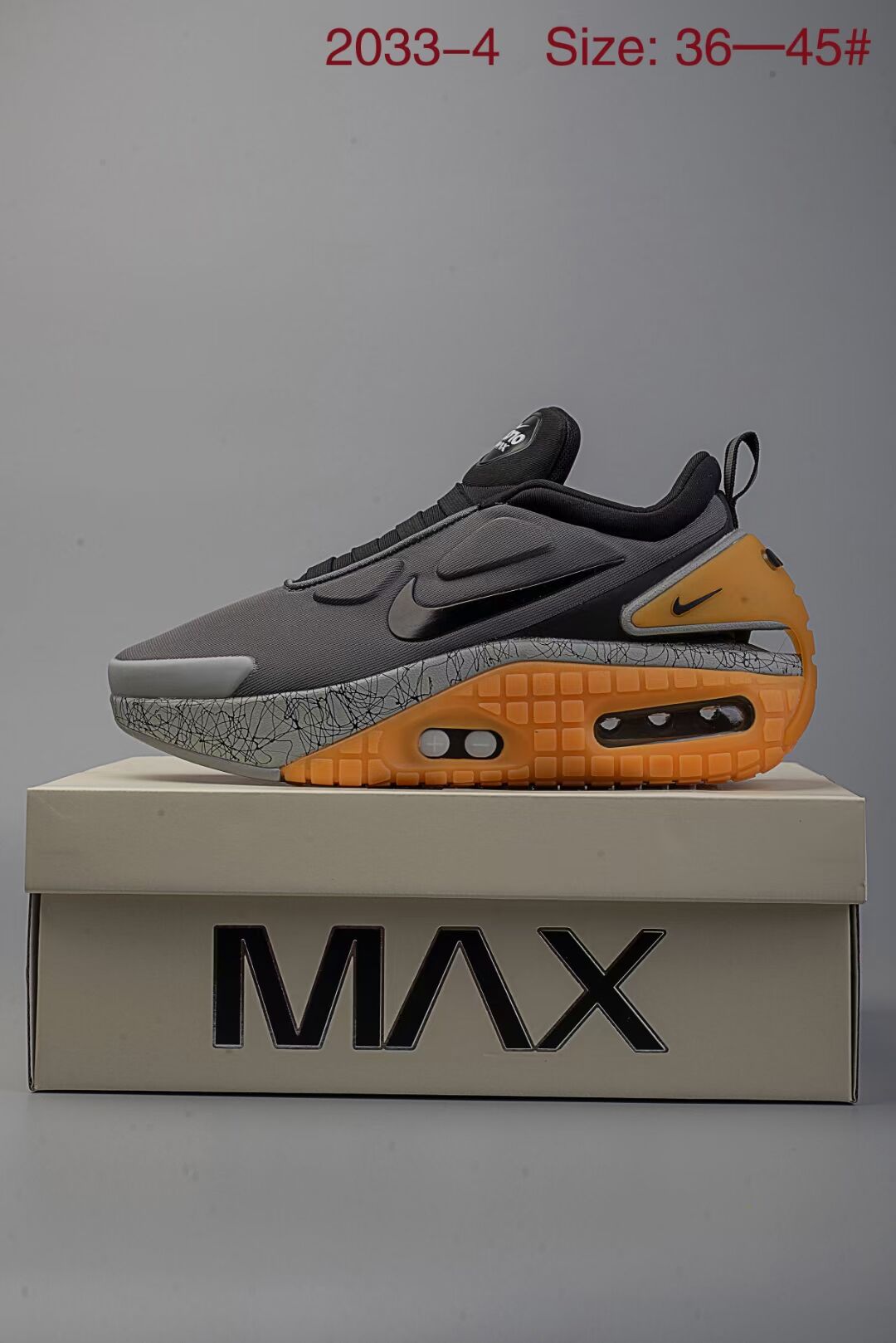 Women Nike Air MAX M 1 Grey Black Yellow Shoes